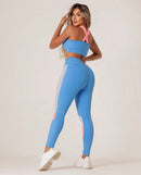 Conjunto legging cós anatômico com recortes poliamida REF: 1006