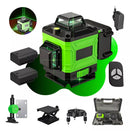 Kit Nível Laser Verde 12 Linhas 40m com Tripé + Esquadro + Suporte -  Recarregável [ENVIO FULL]